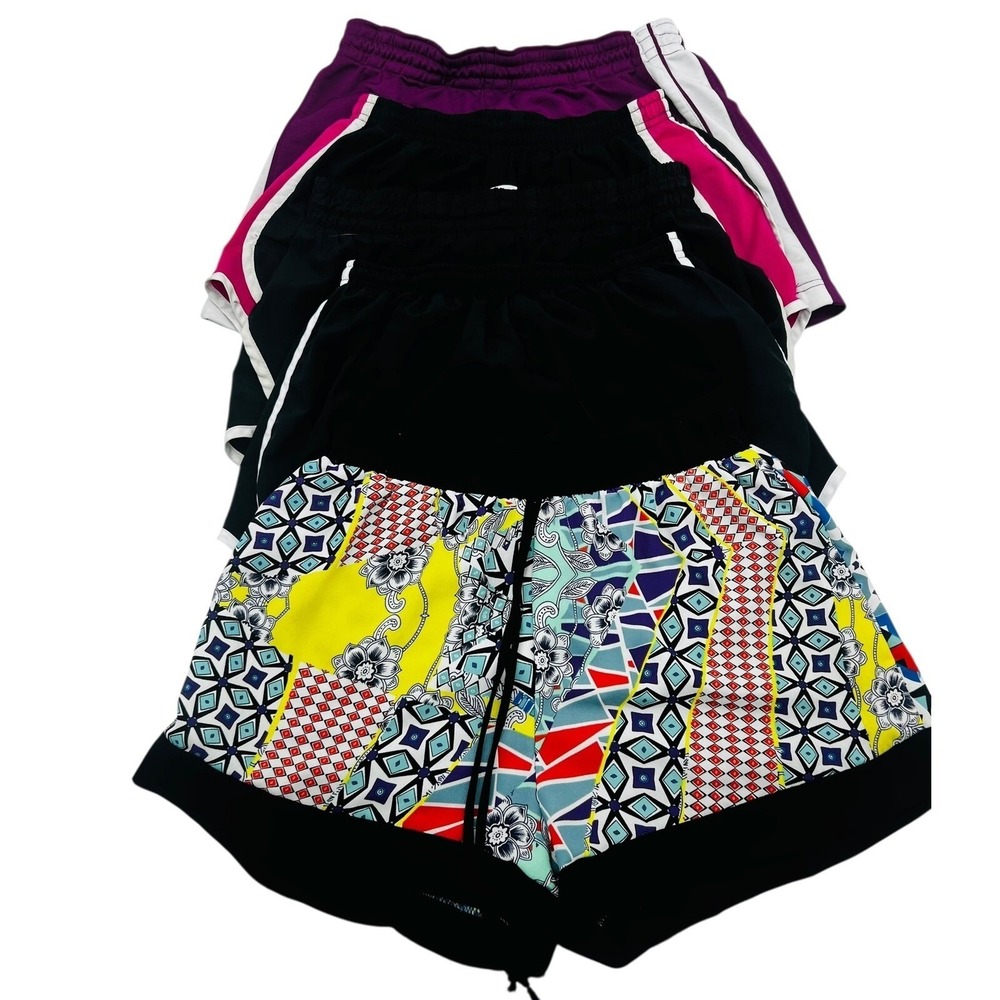 Athletic Shorts 4 Nike Dri Fit Danskin Lila‎ Clothing S Running Workout Elastic